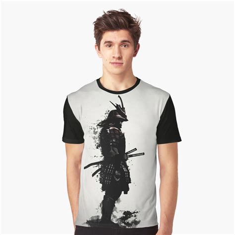 Armored Samurai T Shirt For Sale By Nicklas81 Redbubble Samurai