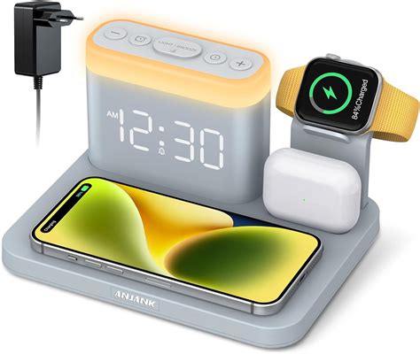 5 In 1 Ladestation Apple Watch Mit Wecker 7 Nachtlicht 0 100