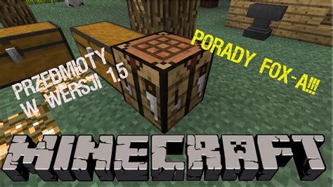 MINECRAFT 1 5 Jak zrobić detektor światła podajnik komparator i inne