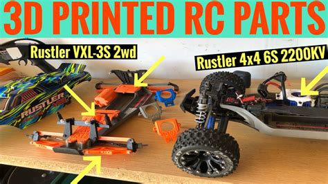 3D Print RC Truck Parts Creality Ender 5 Pro Traxxas Rustler 2 Wheel