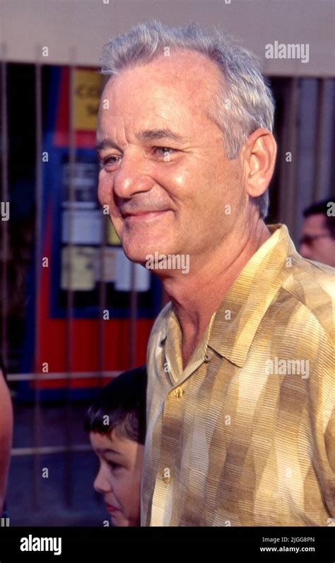 Comic Actor Bill Murray Arriving At A Premiere In Hollywood California