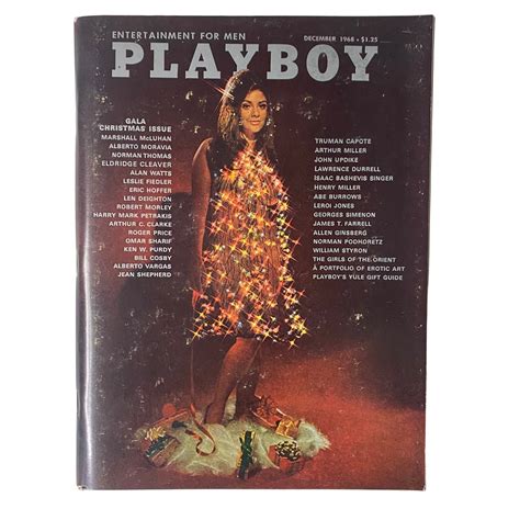 Playboy December 1968 Cynthia Myers Vintage Magazine