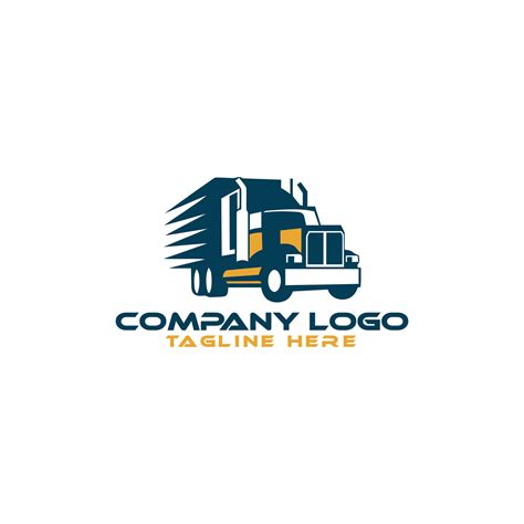 Camionaje Logo Modelo Prima Cami N Logo Vector Aislado Listo