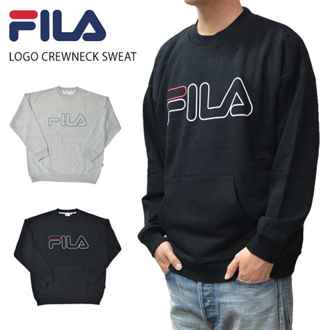 FILA HERITAGE フィラ ヘリテージ LOGO CREWNECK SWEAT クルーネック スウェット トレーナー フリース