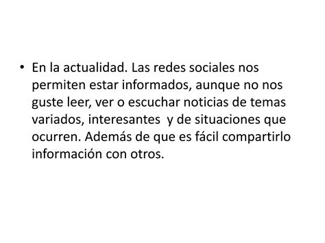 Beneficios De Las Redes Sociales Ppt