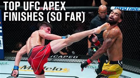 Top UFC APEX Fight Night Finishes (So Far) | Ufc, Fight night, Youtube