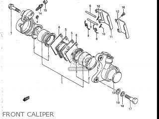 Suzuki VS700GLEF INTRUDER 1986 G USA E03 Parts Lists And Schematics