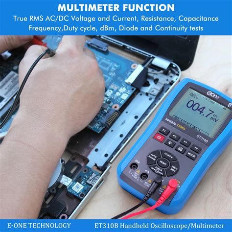 Oscilloscopes Tools Et310b Bluetooth Oscilloscope Multimeter Handheld