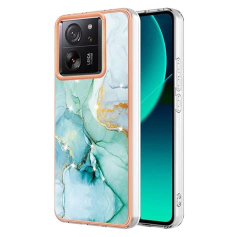 Art Case Marble силиконов гръб за Xiaomi 13T 13T Pro Цвят Ментов