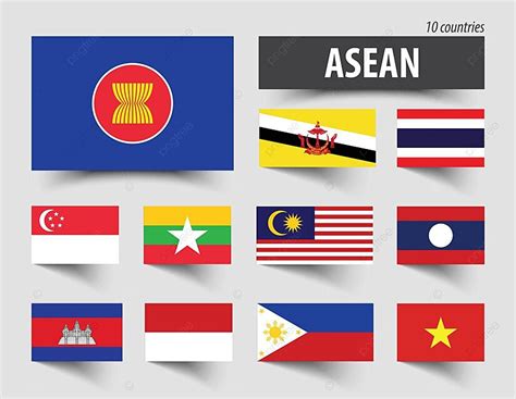 Keanggotaan Dan Bendera Asean Asosiasi Negara Negara Asia Tenggara