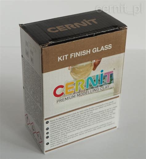 Cernit Kit Finish Glass Lakier Z Efektem Szk A Cernit Modeliny