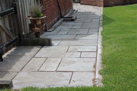 New Kandla Grey Indian Sandstone Flagstones