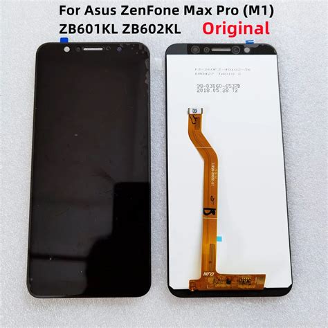 Original For Asus Zenfone Max Pro M Zb Kl Zb Kl X Td Lcd Display