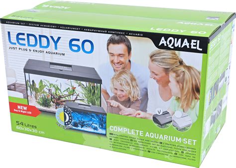 Aquael Leddy Aquarium Dag Nacht Complete Set L