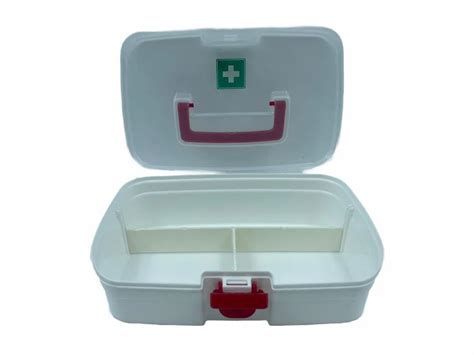 Daily Dava Portable Lockable Emergency Small Storage Plastic First Aid