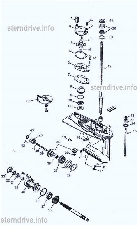 Mariner 40 Hp Outboard Parts Diagram Mercury Marine 80 Hp Ef