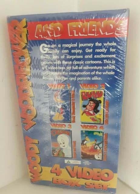 WOODY WOODPECKER AND Friends Cartoon Series VHS Video Boxset New Sealed