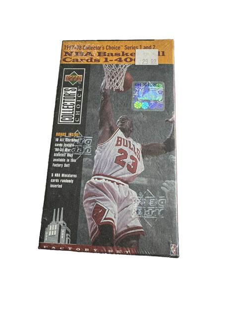 1997 98 Collectors Choice Series 1 And 2 Nba Basketball Cards 1 400