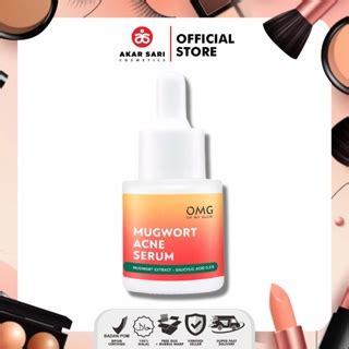 Jual Omg Oh My Glow Mugwort Acne Serum Ml Shopee Indonesia