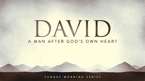 David A Man After God S Own Heart Pastor George Grace YouTube