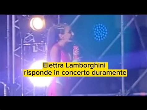 Elettra Lamborghini Si Scaglia Contro Chi Le Lancia Una Bottiglia Al