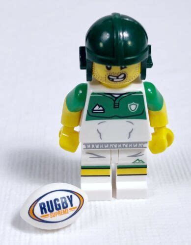 Lego 71025 Rugby Player Minifigure Series 19 Collectible LEGO