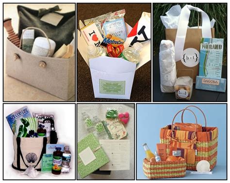 Wedding Gifts: Welcome Baskets for Out of Town Guests - Wedding Fanatic