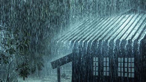 Fall Asleep Fast In Minutes With Torrential Rainstorm Very Heavy