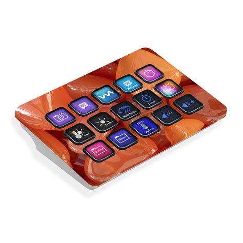 Carnelian Stream Deck Mk Faceplate Skin Ko Custom Creations