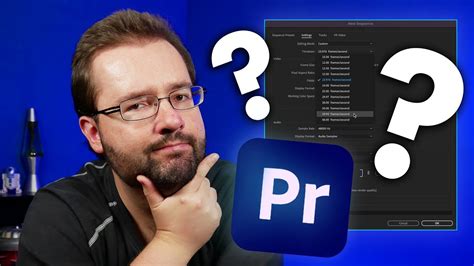 How To Choose The Best Premiere Pro Sequence Settings Youtube