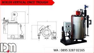 BOILER VERTIKAL BAHAN BAKAR GAS PT INDIRA DWI MITRA FABRIKASI