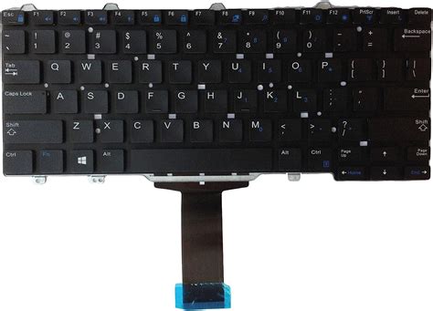 Wangpeng New Black US Laptop Keyboard For Dell Latitude 5480 5490 5491