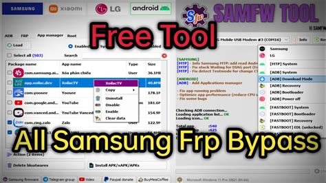 Samfw Frp Tool Version Free Tool All Samsung Frp Bypass Free