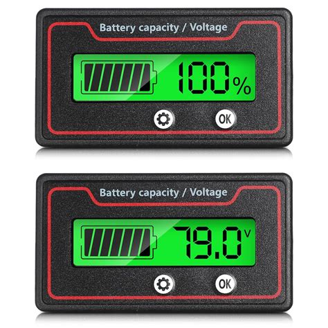 Amazon V Battery Meter With Alarm Battery Indicator V