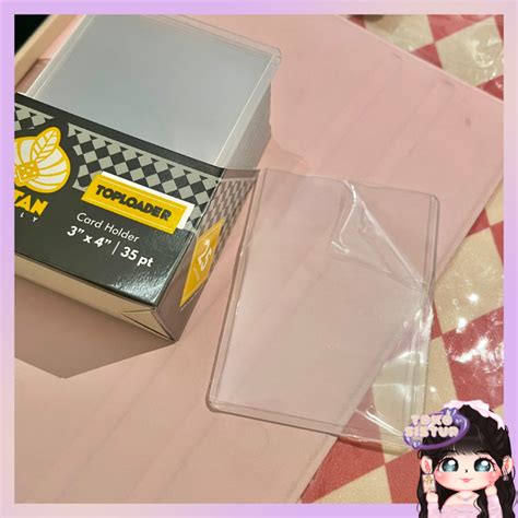 Jual TS TOPLOADER 3x4 35PT Murah Card Holder Premium LITE Pro