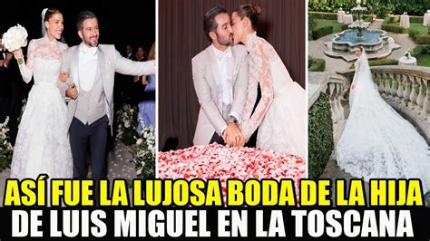 Michelle Salas Y Danilo D Az As Fue La Lujosa Boda De La Hija De Luis