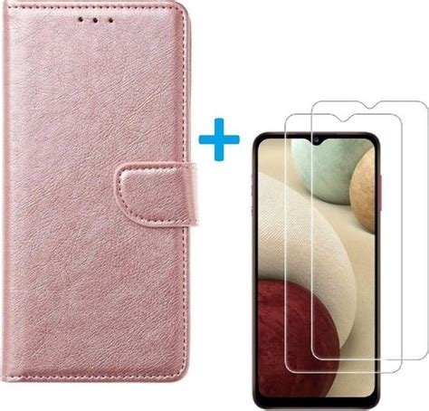 Samsung Galaxy A S Bookcase Rose Goud Portemonee Hoesje Met