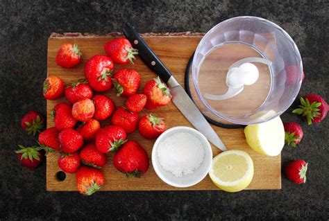 Quick and Easy Strawberry Coulis recipe - SimplyBeyondHerbs