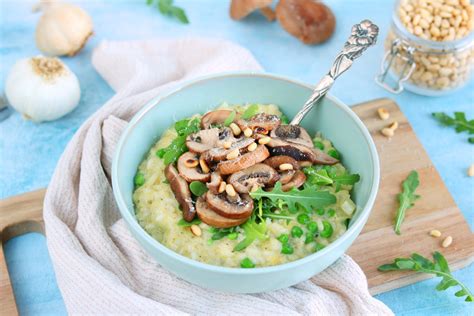 Recept Romige Risotto Met Paddenstoelen En Heel Veel Kaas Vega