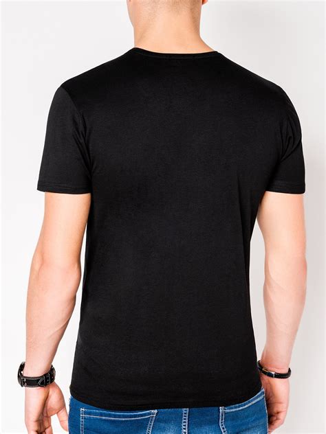 Men S Plain T Shirt Black S Modone Wholesale Clothing For Men