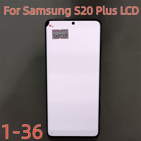 Original G985f Lcd For Samsung Galaxy S20 Plus Lcd S20 Sm G985a G985u