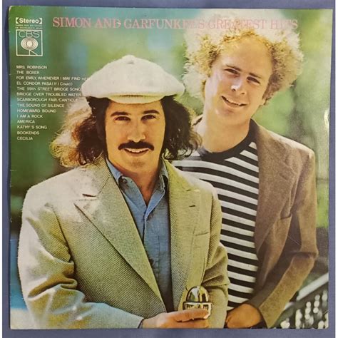 Disco De Vinil Lp Simon And Garfunkel S Greatest Hits Shopee Brasil