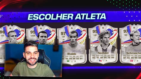 96 NO DRAFT ANTES DOS NOVOS ICONS FC 24 YouTube