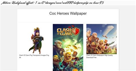 Coc Heroes Wallpaper