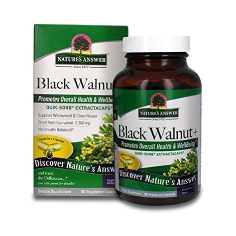 Best Natures Answer To Black Walnut And Wormwood