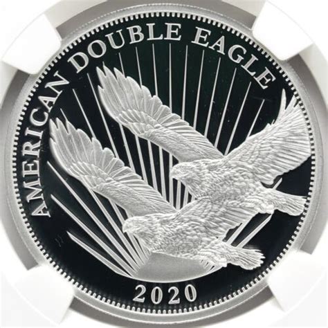 2020 Cook Islands 2 American Double Eagle 1 2 Oz Silver Coin NGC PF