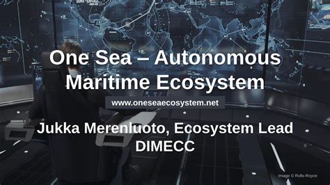 Pdf One Sea Autonomous Maritime Ecosystem Sea Maritime Ecosystem