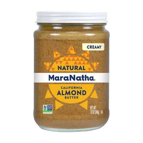 MaraNatha All Natural No Stir Creamy Almond Butter 12oz Almond