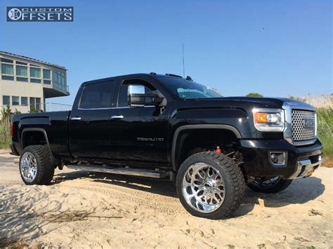 2015 Gmc Sierra 2500 Hd With 22x12 51 Fuel Forged Ff19 And 33125r22