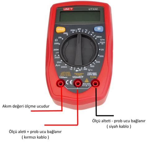 Elektrik Elektronik Robotik Kodlama L Aleti Multimetre Nedir